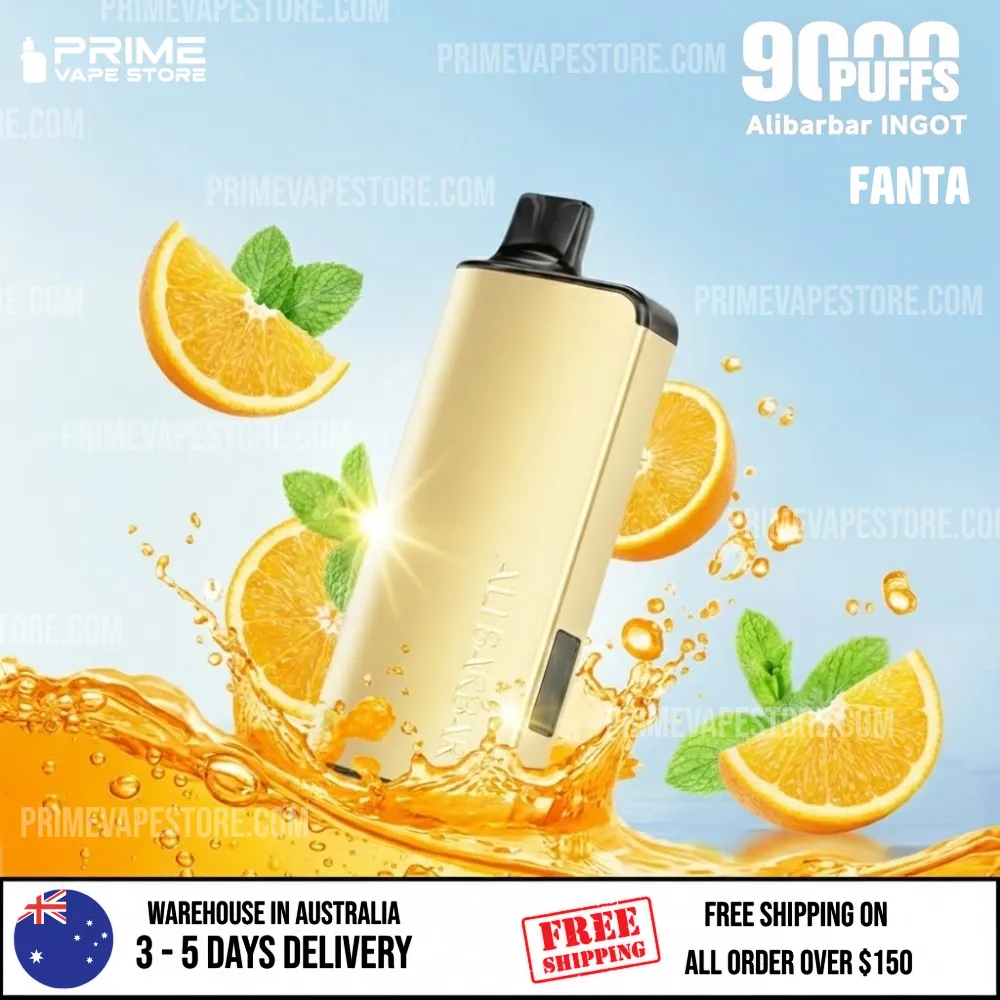ALIBARBAR INGOT 9000 Puffs Fanta