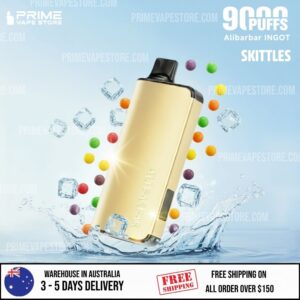ALIBARBAR INGOT 9000 Puffs Skittles