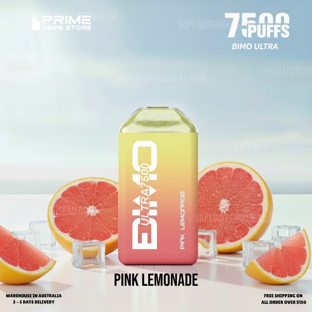 BIMO Ultra 7500 Puffs Pink Lemonade