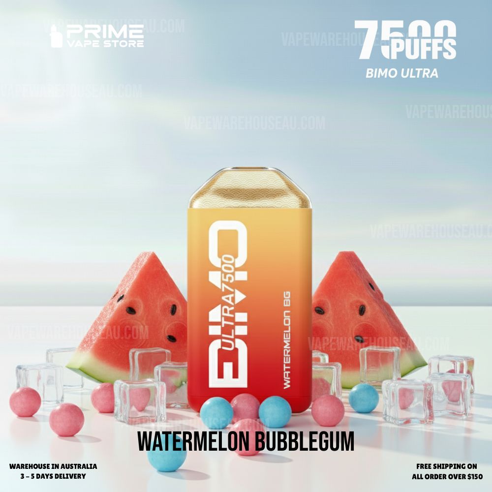 BIMO Ultra 7500 Puffs Watermelon Bubblegum
