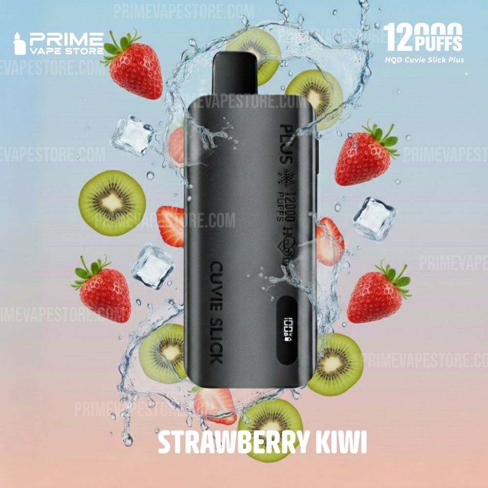HQD Cuvie Slick Plus 12000 Puffs Strawberry Kiwi