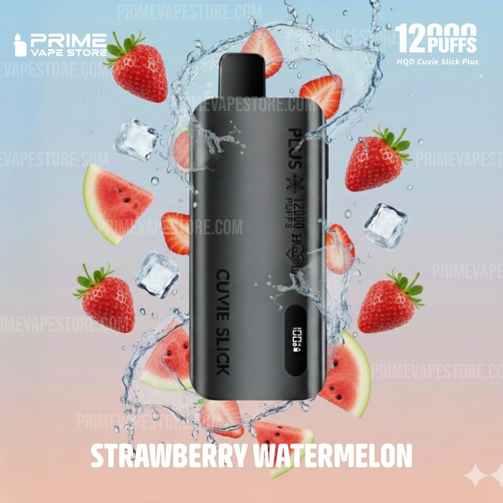 HQD Cuvie Slick Plus 12000 Puffs Strawberry Watermelon