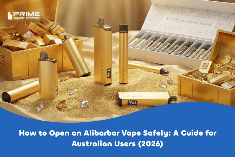 How to Open an Alibarbar Vape Safely