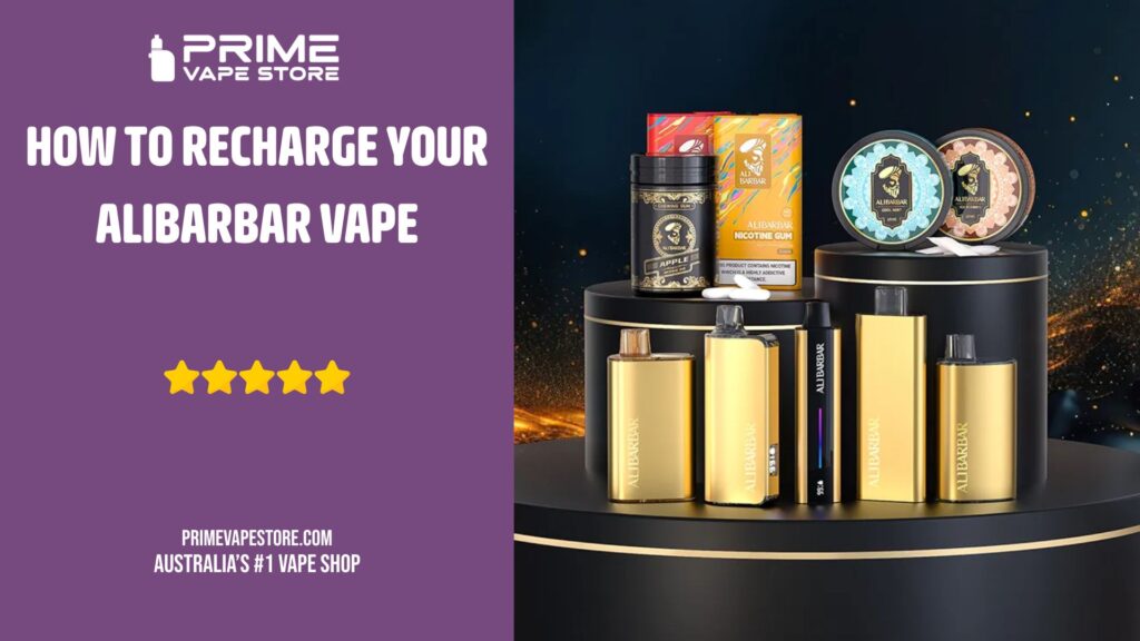 How to Recharge Your Alibarbar Vape
