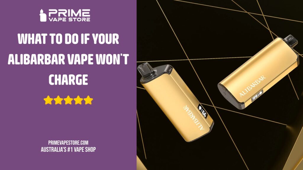 How to Recharge Your Alibarbar Vape