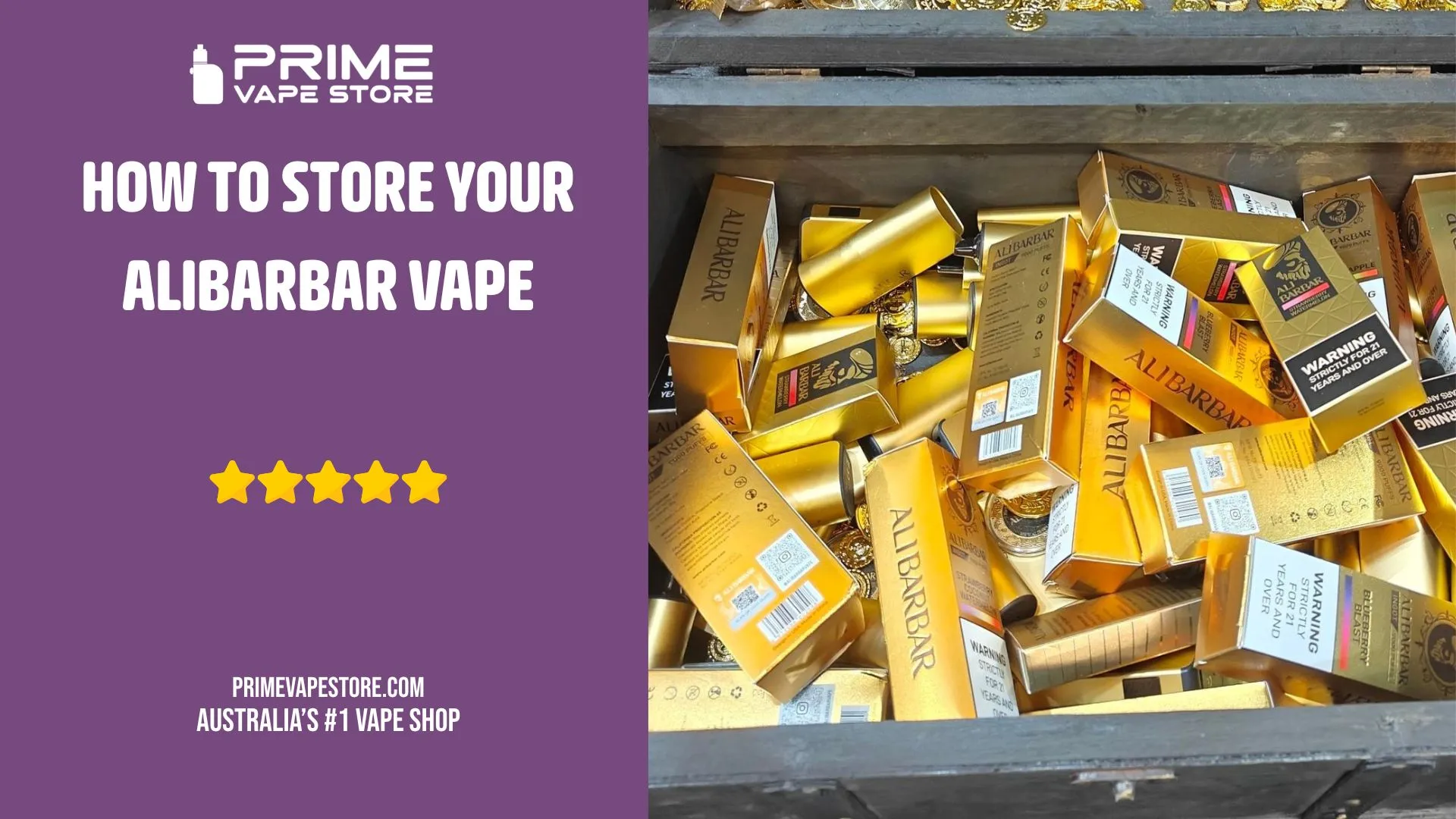 How to Store Your Alibarbar Vape