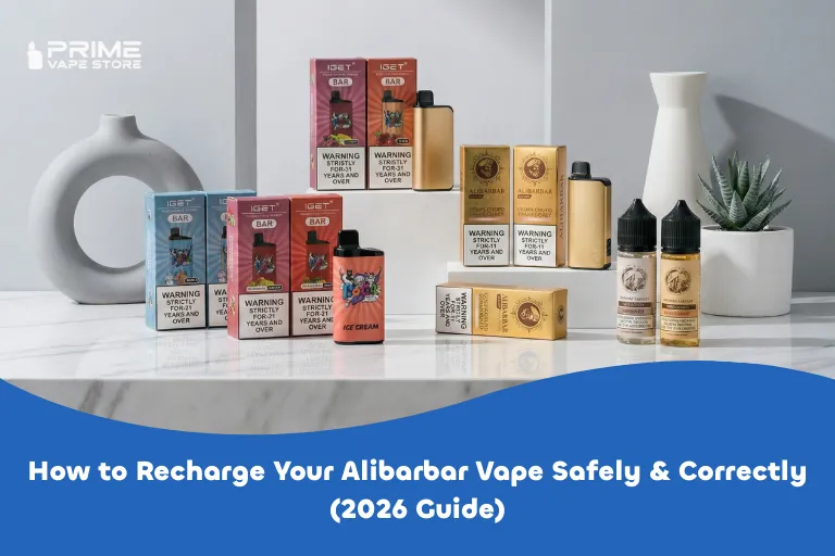 How to Recharge Your Alibarbar Vape