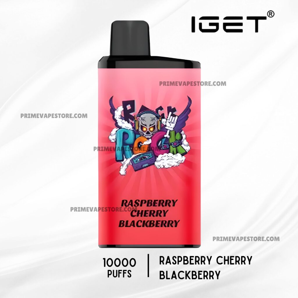 IGET Bar Pro 10000 Puffs Raspberry Cherry Blackberry