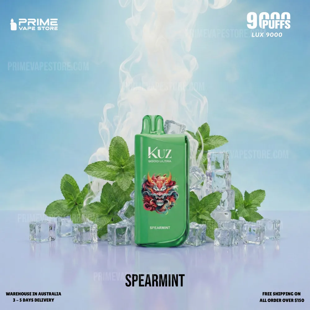 KUZ LUX 9000 Puffs Spearmint