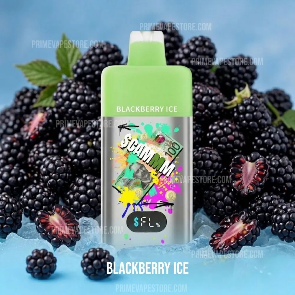 $CAMMM A$ 15K Puffs Blackberry Ice