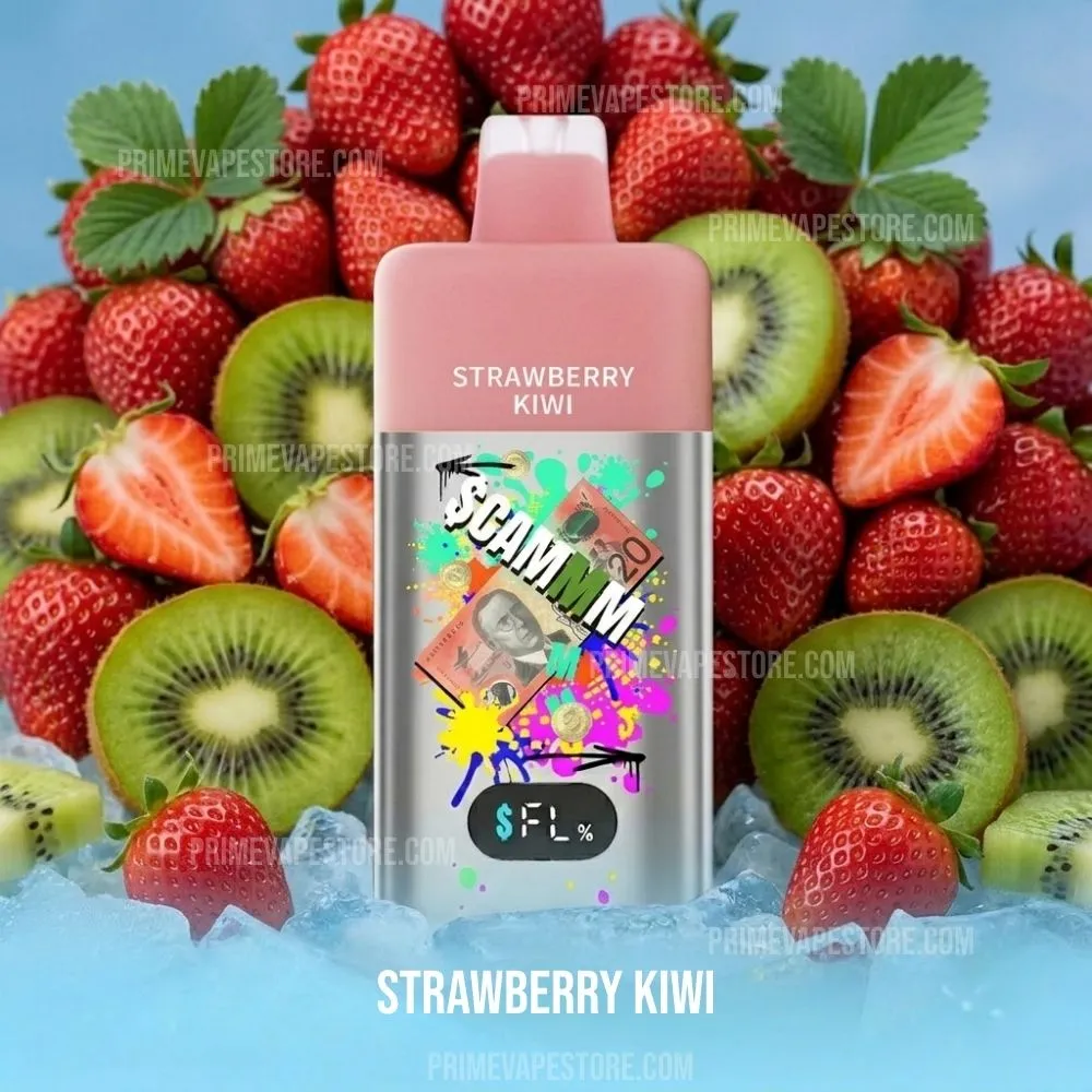 $CAMMM A$ 15K Puffs Strawberry Kiwi