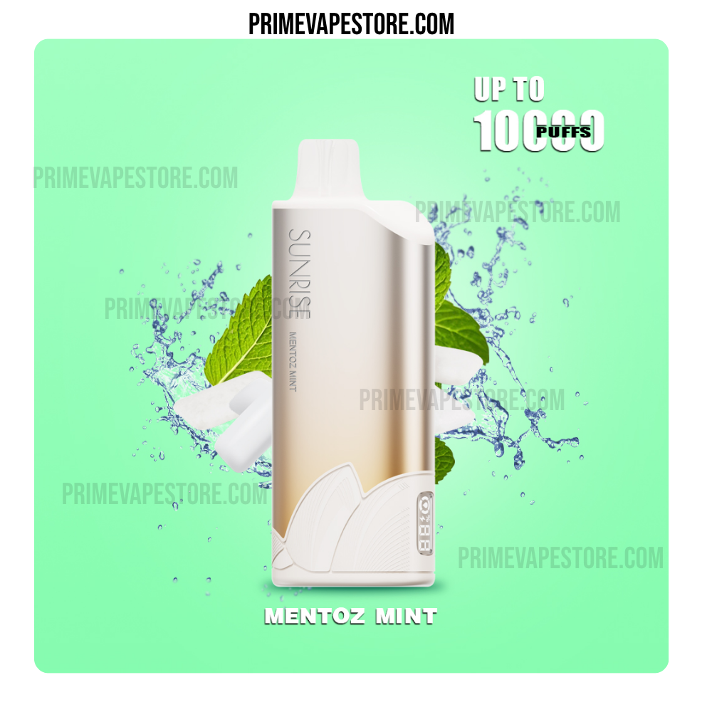 GROO Sunrise 10000 Puffs Mentoz Mint