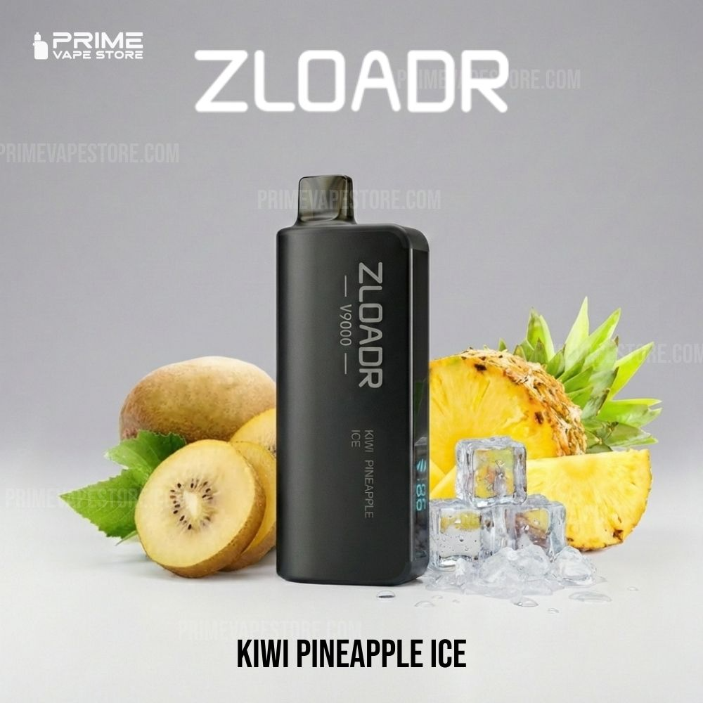 ZLOADR V9000 Puffs Kiwi Pineapple Ice