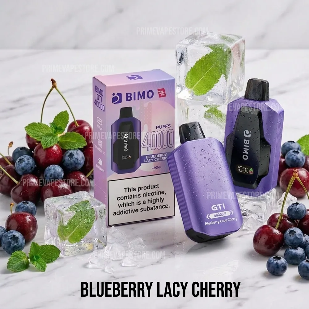 BIMO GTI 40000 Puffs Blueberry Lacy Cherry