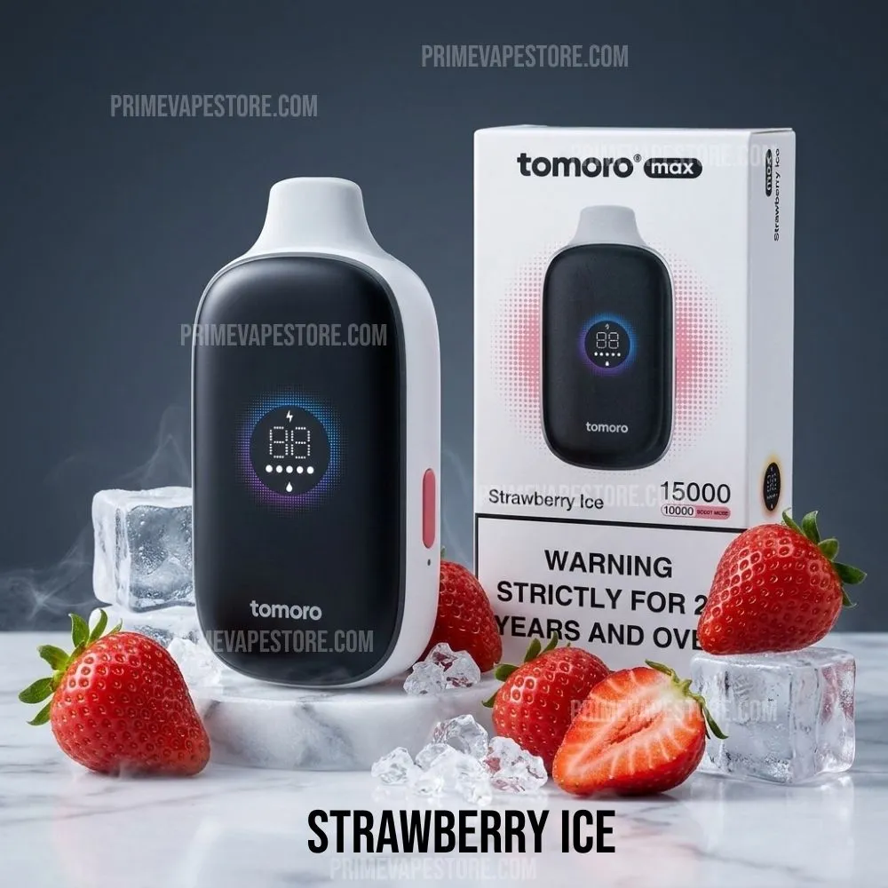 Tomoro 15000 Puffs Strawberry Ice
