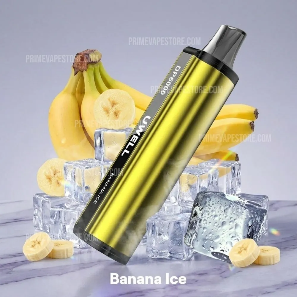 Uwell 6000 Puffs Banana Ice