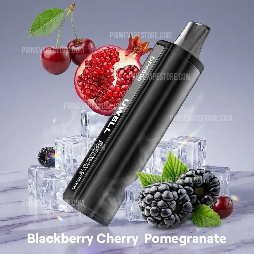 Uwell 6000 Puffs Blackberry Cherry Pomegranate