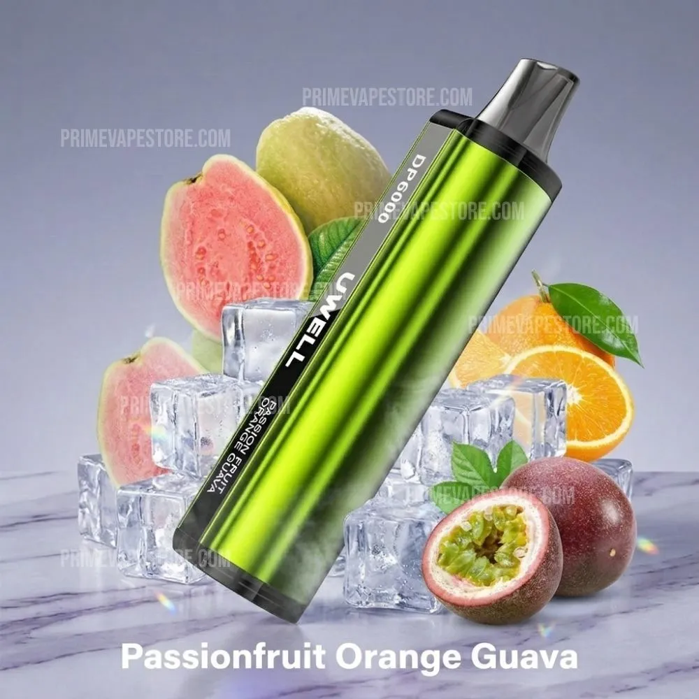 Uwell 6000 Puffs Passionfruit Orange Guava